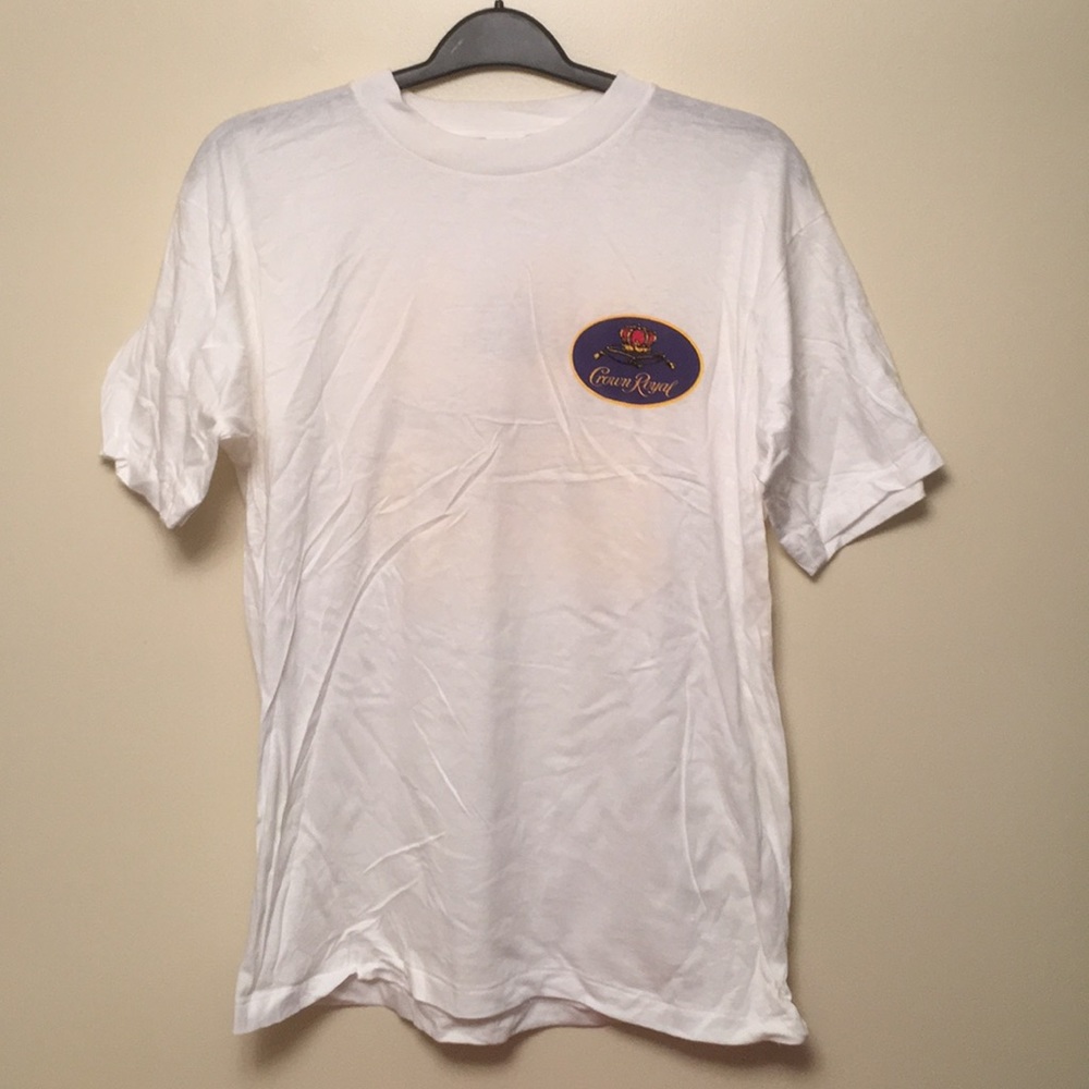 Mens Crown Royal Tee Shirt Size large